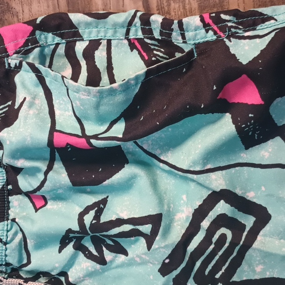Vintage Retro-style swim trunks Maui and Sons 80s 90s - Picture 8 of 8
